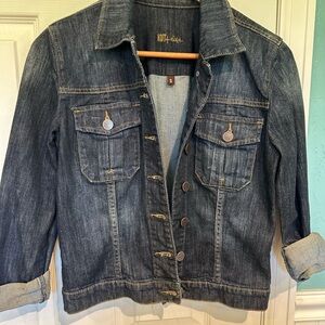 Kut from the Kloth Dark Blue Jean Jacket